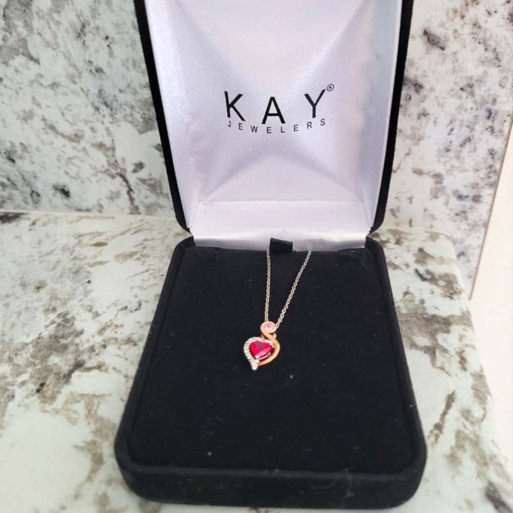 Kay Heart Necklace